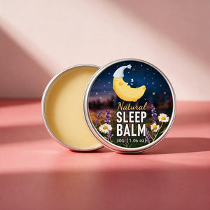 Slumber Studio Sleeping Cream with lily and rosemary, tin open
