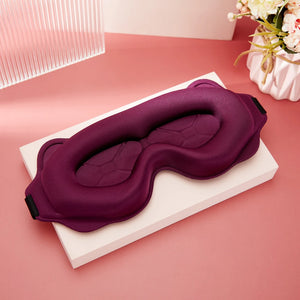 3D Sleep Mask Sleeping Aid Blindfold Block Out Light Portable Soft Memory Foam Face Mask Eyeshade Comfort Three Dimension Design