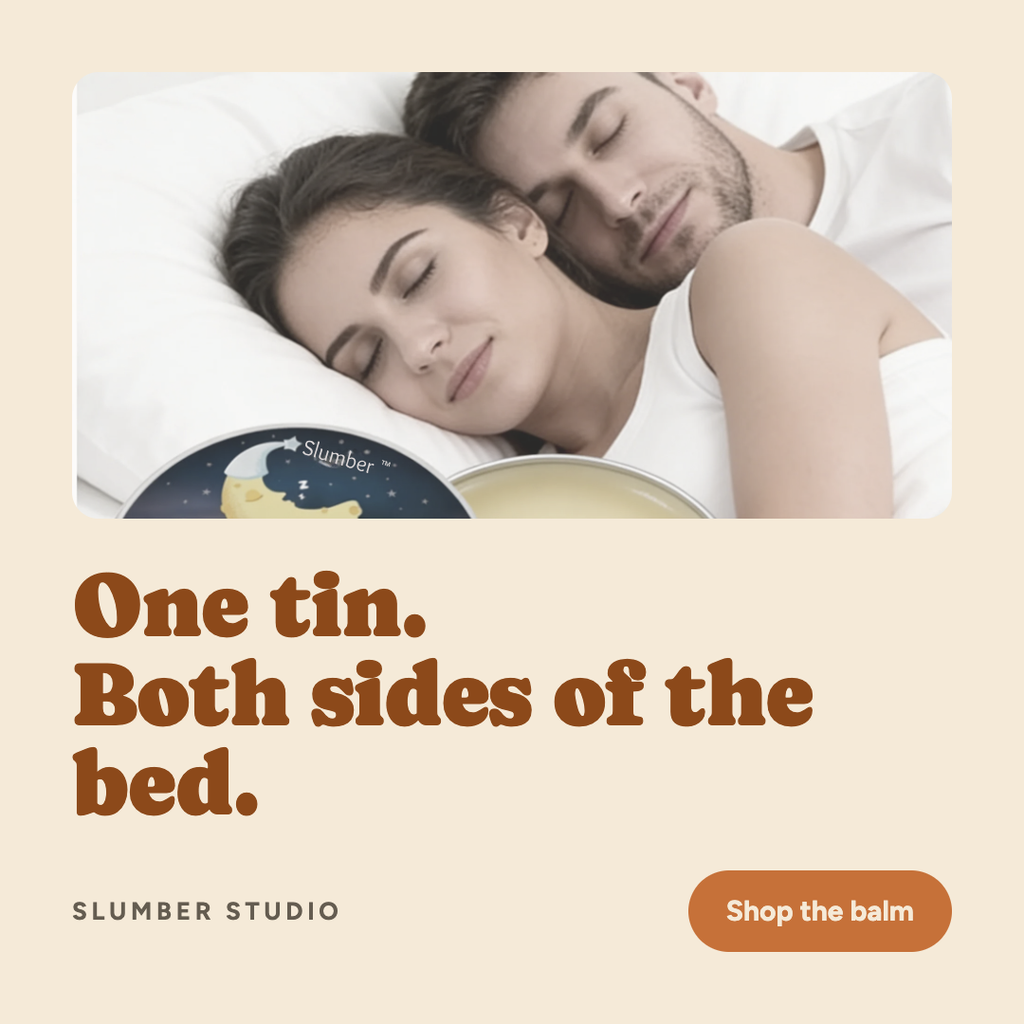 Slumber Studio sleeping cream, texture of the balm
